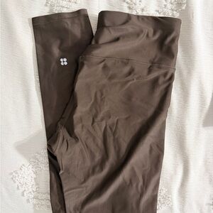 Sweaty Betty 7/8 Brown leggings L